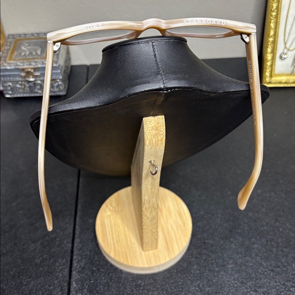 Caddis Readers 1.50 Blue Light Stylish Beige Square Glasses Unisex Miklos Bone - Picture 5 of 11